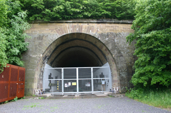 Gedenksttte Konzentrationslager Leonberg Engelbergtunnel Reichsautobahn Strecke 39 Heilbronn - Stuttgart 86