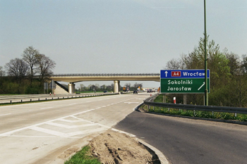Reichsautobahn Bunzlau - Breslau Autostrada Boleslawiec - Wroclaw 30