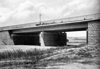 Reichsautobahn Strecke 83 Chemnitz - Dresden Bundesautobahn A 4 020-01