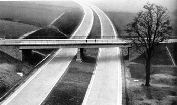 Reichsautobahn Strecke 83 Chemnitz - Dresden Bundesautobahn A 4 030-02