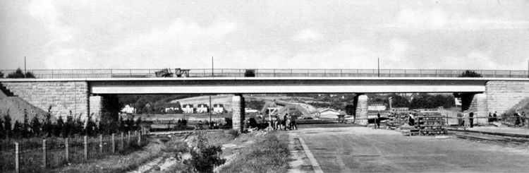 Reichsautobahn Strecke 83 Chemnitz - Dresden Bundesautobahn A 4 050-01