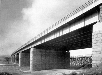 Reichsautobahn Strecke 83 Chemnitz - Dresden Bundesautobahn A 4 070-01