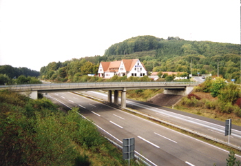 A 5 Bundesautobahn Rastanlage Rimberg Motel 32