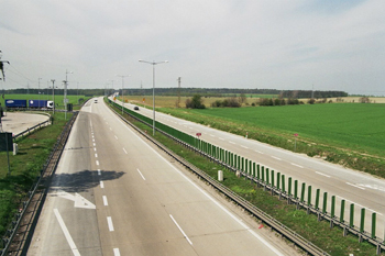 Reichsautobahn Bunzlau - Breslau Autostrada Boleslawiec - Wroclaw 11
