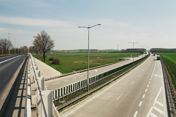 Reichsautobahn Bunzlau - Breslau Autostrada Boleslawiec - Wroclaw 12