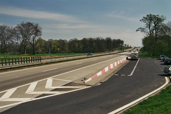 Reichsautobahn Bunzlau - Breslau Autostrada Boleslawiec - Wroclaw 17