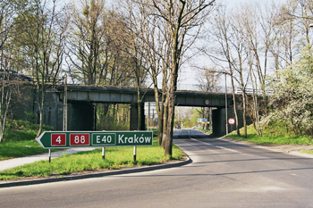Reichsautobahn Gleiwitz - Beuthen Autostrada Gliwice - Bytom Droga krajowa 88 9